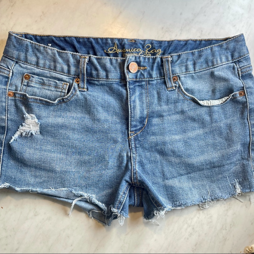 American Rag Cut Off Jean Shorts